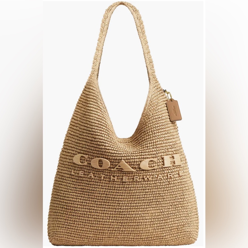 SOLD!❤️ Coach Brooklyn 39 Straw - NWT and in original packaging